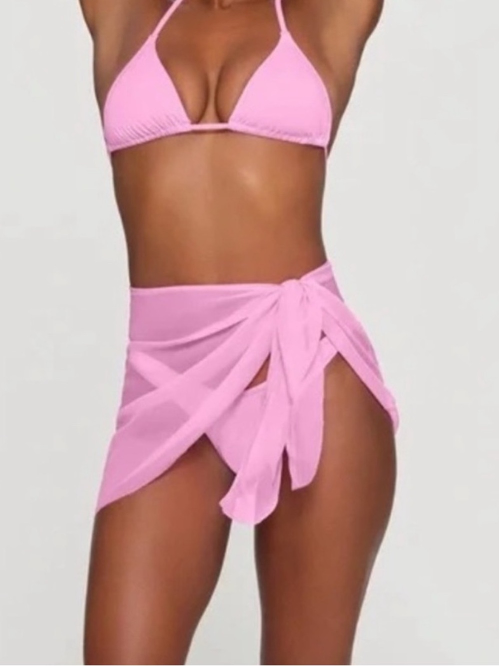 SKIMS Crinkle Silk Cover UPS Wrap Skirt